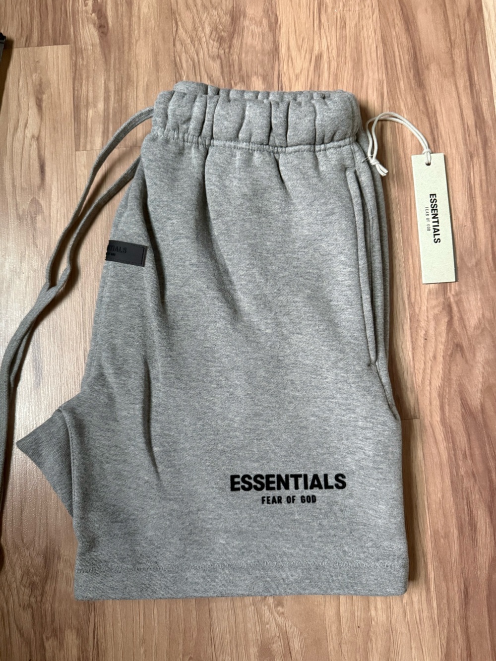Fear of God ESSENTIALS Men’s Heather Gray Sweatpants